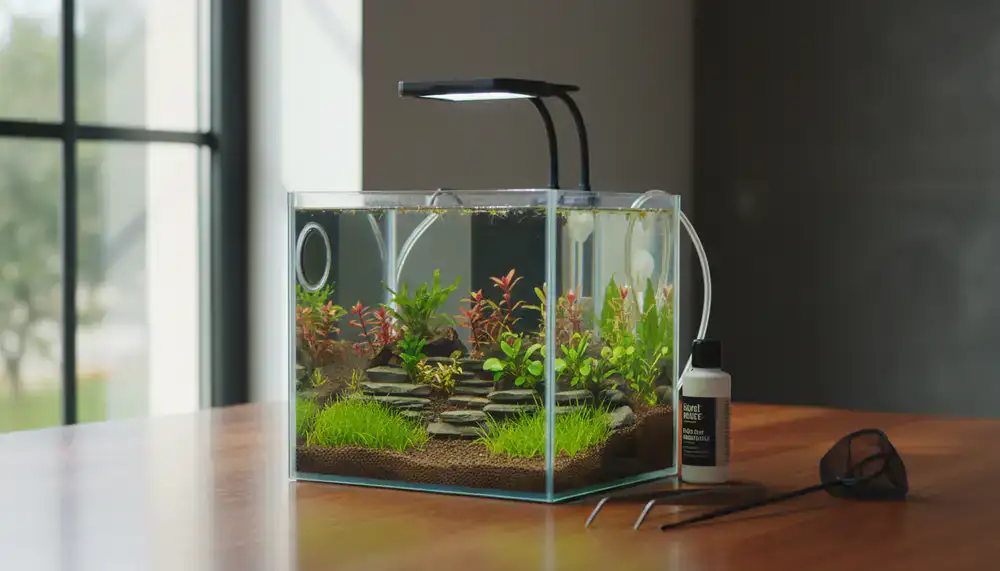 Planted aquarium starter kit
