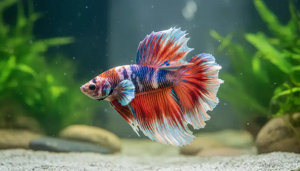 Halfmoon Koi Betta